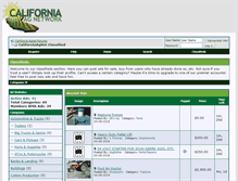Tablet Screenshot of californiaagnetads.com